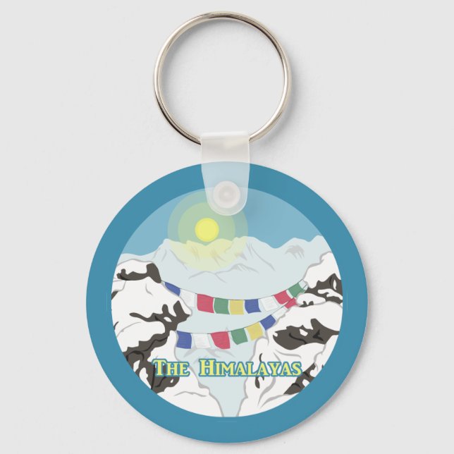 The Himalayas Key Ring (Front)