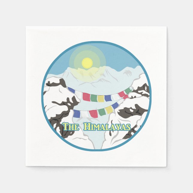 The Himalayas Napkin (Front)