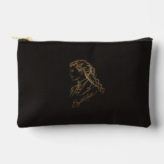 The Hintons Elizabeth Hinton Gold Portrait Pouch