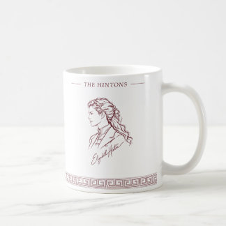 The Hintons Elizabeth Hinton Portrait Burgundy Coffee Mug