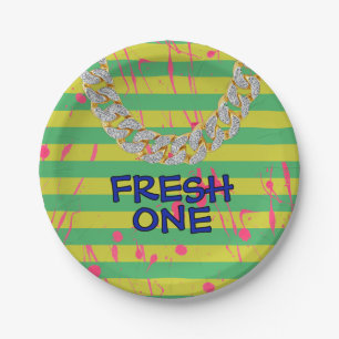 The Hip Hop Fresh One Paper Plate