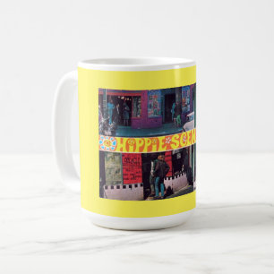 The Hippie Scene, Retro, Vintage Coffee Mug