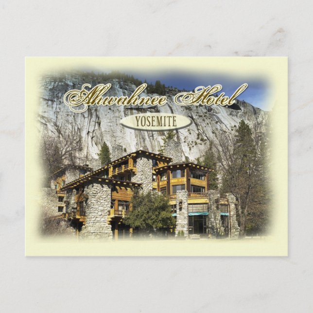 The Historic Ahwahnee Hotel, Yosemite, CA Postcard (Front)