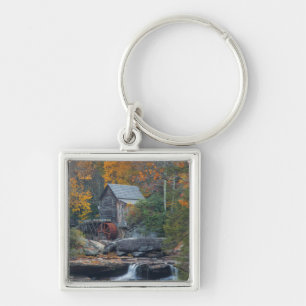 The Historic Grist Mill On Glade Creek 2 Key Ring