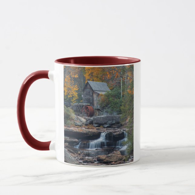 The Historic Grist Mill On Glade Creek 2 Mug (Left)