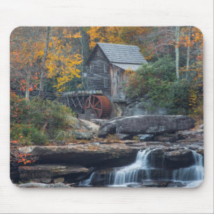 The Historic Grist Mill On Glade Creek Mouse Pad