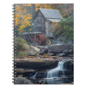 The Historic Grist Mill On Glade Creek Notebook