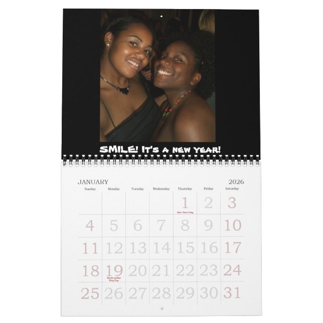 The History of Sharifah & Jackie in Pictures Calendar (Jan 2026)
