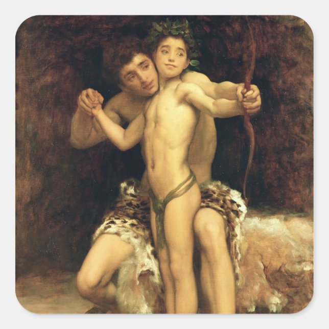 The Hit Square Sticker (Front)