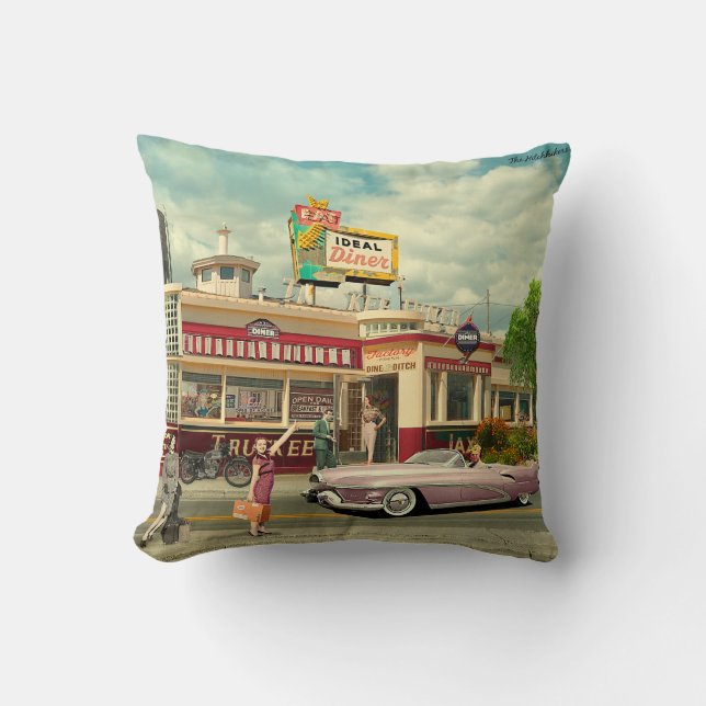 The Hitchhickers Cushion (Front)