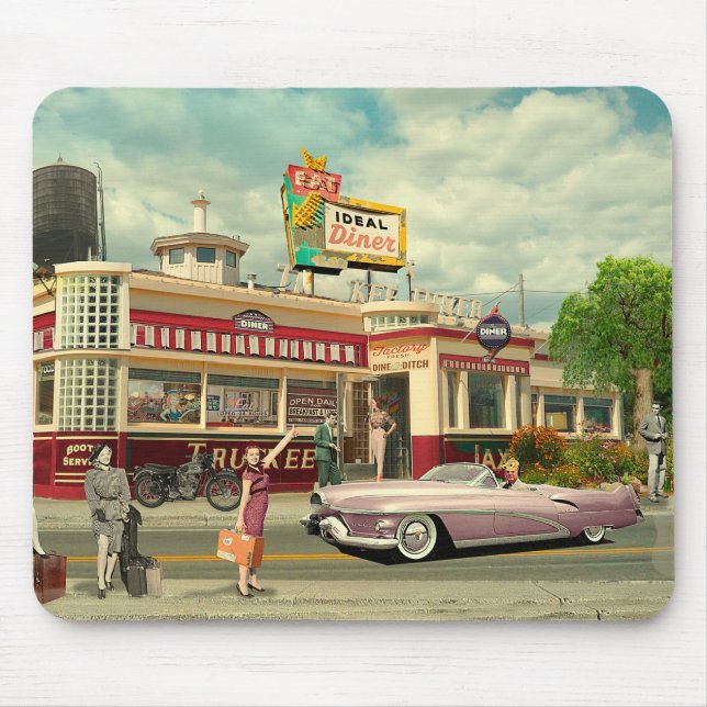 The Hitchhickers Mouse Pad (Front)