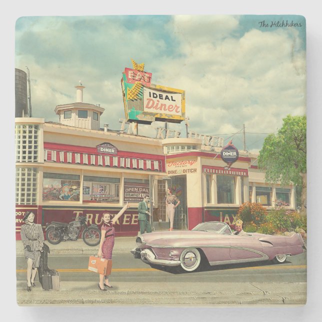  The Hitchhickers Stone Coaster (Front)