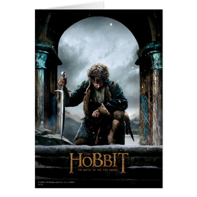 The Hobbit - BILBO BAGGINS™ Movie Poster (Front)