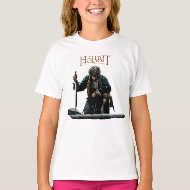The Hobbit - BILBO BAGGINS™ Movie Poster T-Shirt (Front)