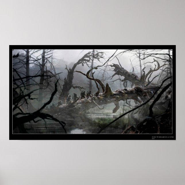 THE HOBBIT : DESOLATION OF SMAUG™ Concept Art 4 Poster (Front)