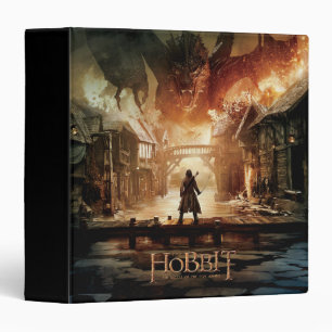 The Hobbit - Laketown Movie Poster 3 Ring Binder