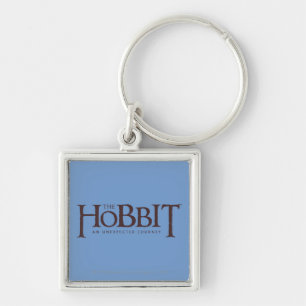 The Hobbit Logo Solid Key Ring