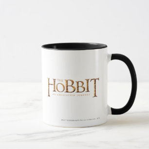 The Hobbit Logo Textured Mug