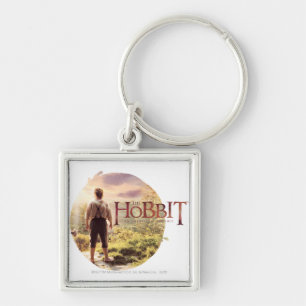 The Hobbit Logo with BILBO BAGGINS™ Back Key Ring