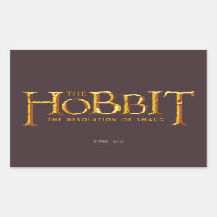 THE HOBBIT™ RECTANGULAR STICKER