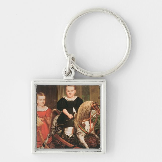The Hobby Horse, c.1840 Key Ring (Front)