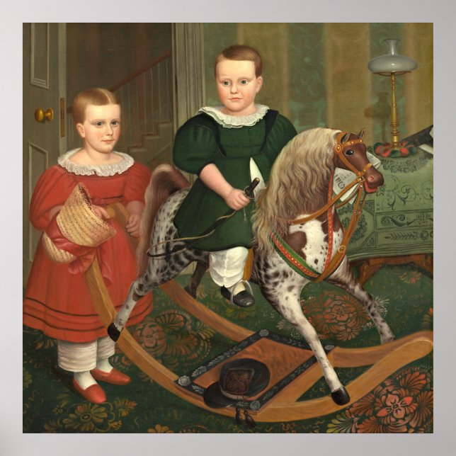 The Hobby Horse - Robert Peckham Fine Art Poster (Front)