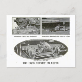 The Hobo Tourist Postcard