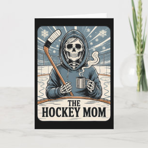 The Hockey Mum Funny Design Card