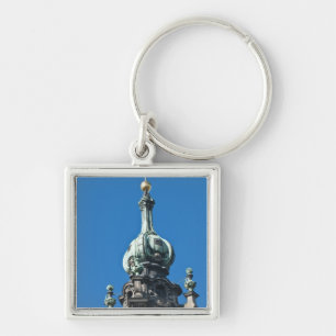 The hofkirche (Church of the Court) Dresden Key Ring