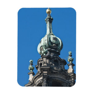 The hofkirche (Church of the Court) Dresden Magnet