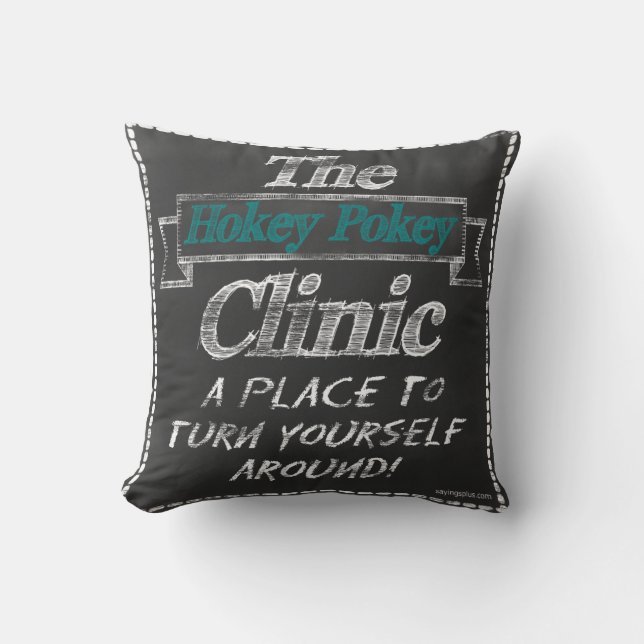 The Hokey Pokey Clinic Cushion (Front)