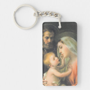 The Hold Family - Religious Magnet Key Ring