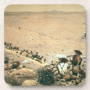 'The Hold Up', c.1900 (oil on canvas) Coaster
