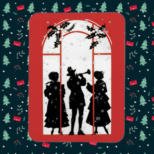 The holiday musicians magnet