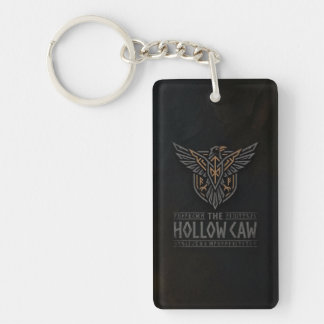 The Hollow Caw: Raven Rider Sigil - Premium Acryli Key Ring