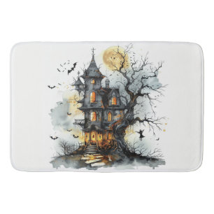 The Hollow Watchtower – Moonrise Over Dreadspire Bath Mat