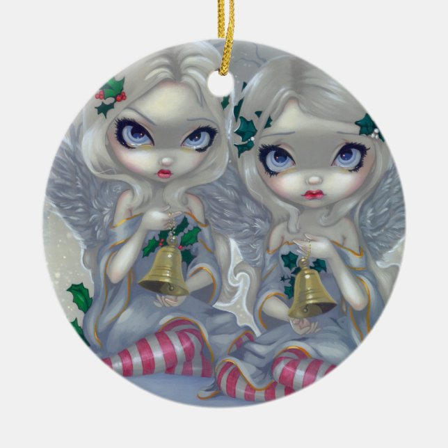 "The Holly and the Ivy" Ornament (Front)
