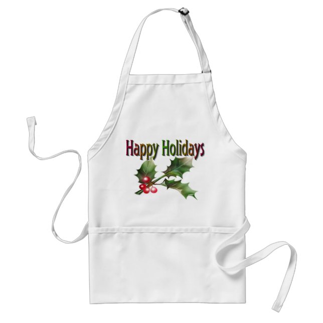 The Holly and The Ivy Standard Apron (Front)