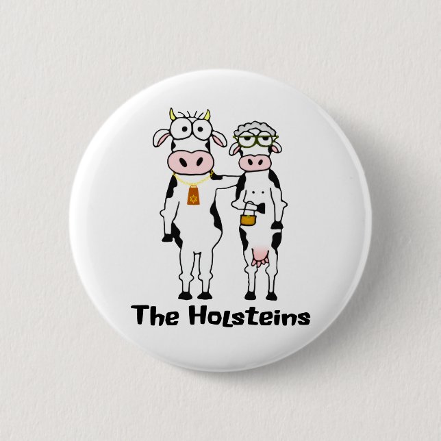 The Holsteins 6 Cm Round Badge (Front)