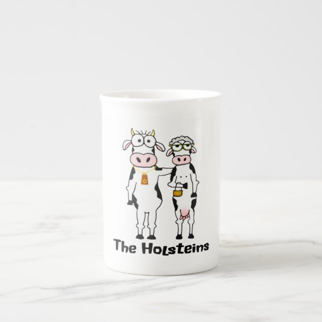 The Holsteins Bone China Mug (Front)