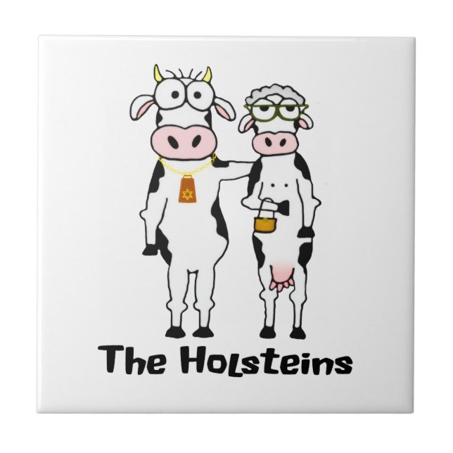 The Holsteins Ceramic Tile (Front)