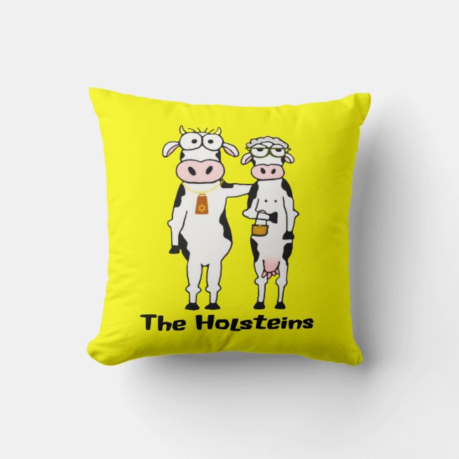 The Holsteins Cushion (Front)