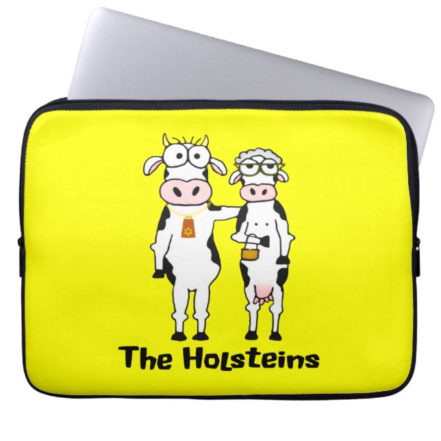 The Holsteins Laptop Sleeve (Front)