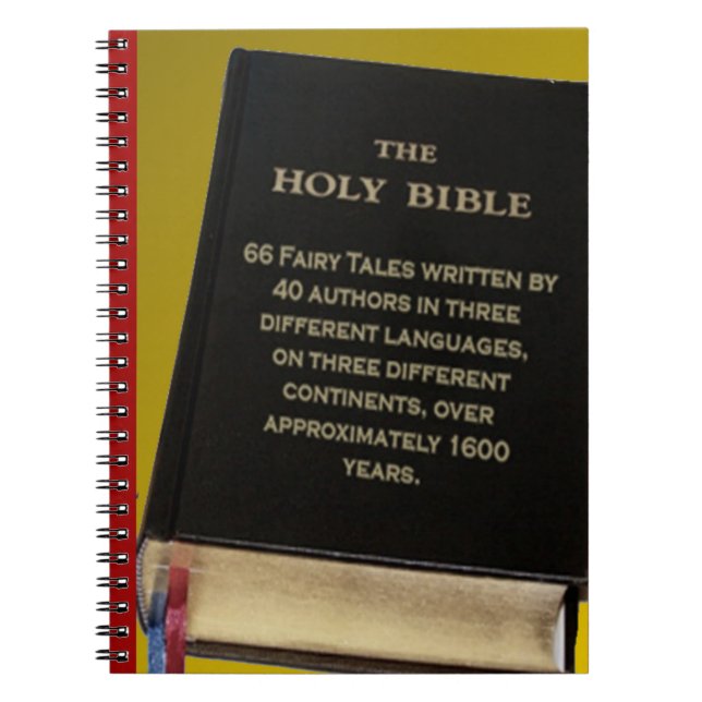 the holy bible notebook (Front)