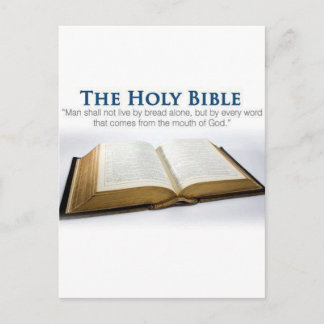 The Holy Bible Postcard