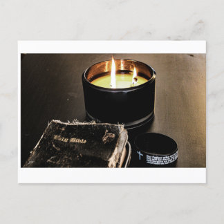 The Holy Bible Postcard Print by JH Thornton