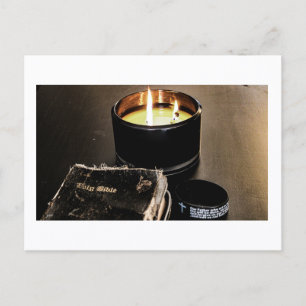 The Holy Bible Postcard Print by JH Thornton