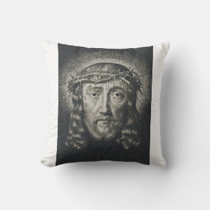 The Holy Face crowned with thorns Cushion