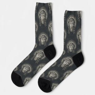 The Holy Face crowned with thorns Socks