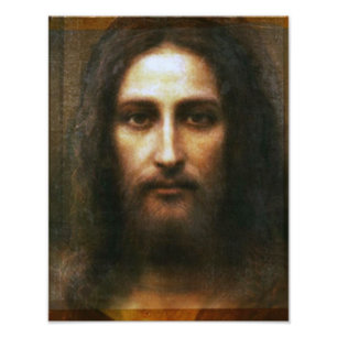 THE HOLY FACE OF JESUS, PHOTO PRINT